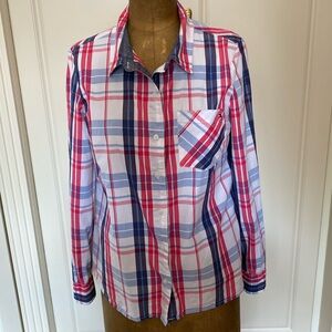 TOMMY HILFINGER BLOUSE SIZE L.